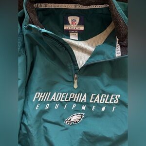 Philadelphia Eagles 🦅 Reebok NFL Authentic Teal Jacket
